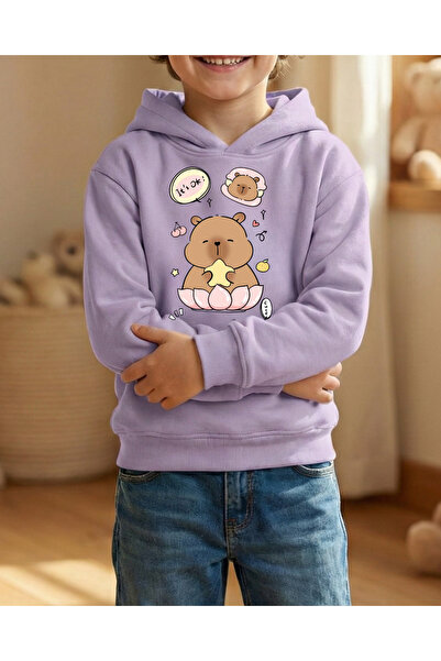 Touz Moda Χοντρό κουκούλα με κουκούλα της σειράς Young Capibara Series 3