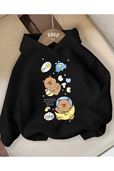 Touz Moda Χοντρό κουκούλα με κουκούλα της σειράς Young Capibara Series 3