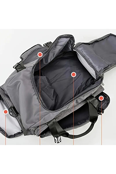 Sport Multifunctional Bag with Shoe Compartment, 45x23x25 cm, Waterproof