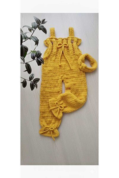 Nova بدلة فتاة منتفخة محبوكة يدويًا، بدلة عصرية مع باندانا