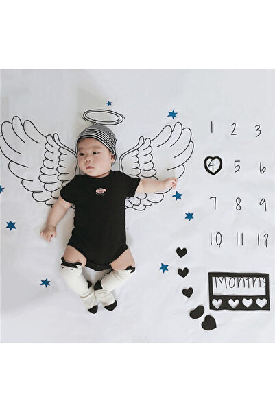 OEM Commemorative Baby Birthday Blanket, 100x100cm