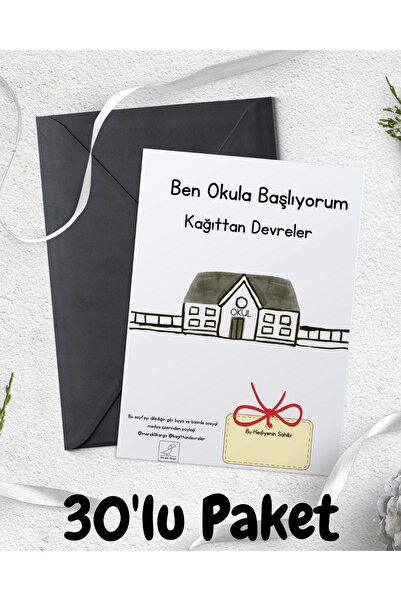 Meraklı Karga Ben Okula Başlıyorum Bilim Seti- 30'lü