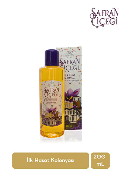 Safran Çiçeği İlk Hasat Kolonyası 200 ml