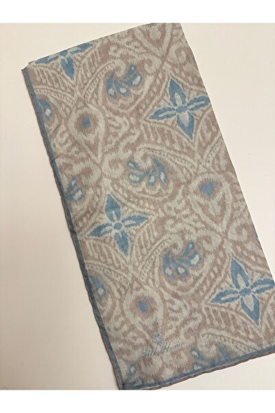Silk Home Eșarfă din bumbac moale Nehir Pattern