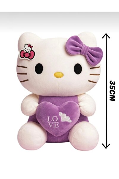 fenomen Hello Kitty Peluş Oyuncak 35 cm Sevimli Yumuşak Çocuklar İçin Hediye