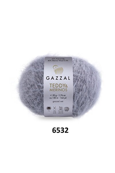 GAZZAL İPLİK Gazzal Teddy Merino Premium Πλεκτικό Νήμα Πολυτελείας 5 Τεμαχίων...