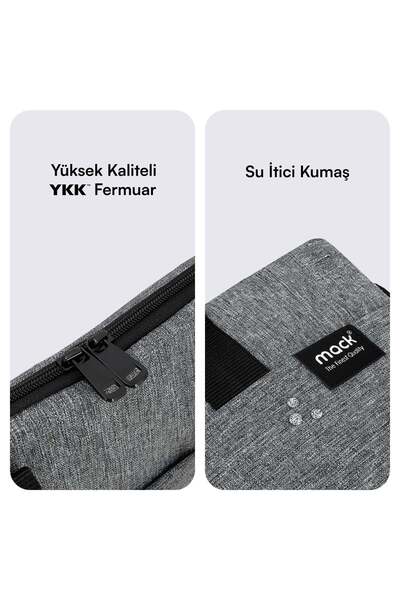 Mack Mcc-702 14.1\" City Fit Notebook Bag Gray