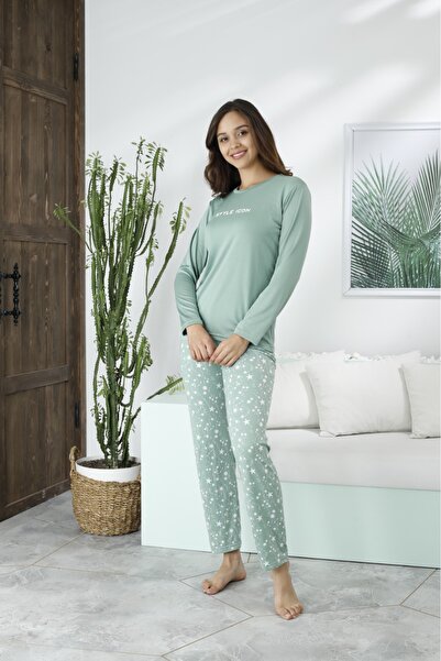 Hepyek Sendy Long-Sleeved Cotton Pajamas Set