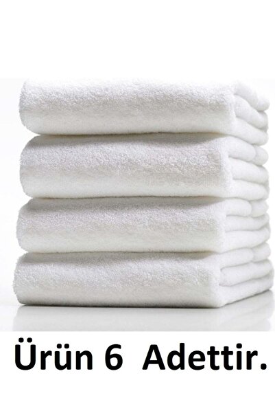 Özdilek 6 бавовняних рушників для рук та обличчя (50х90)-білий