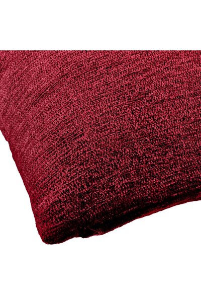OEM Fata de Perna Decorativa de Iarna Chenille Bordo 40x40cm
