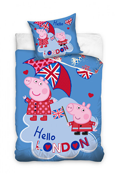 Peppa Pig Peppa Pig Hello London bed linen 140×200cm, 70×80 cm
