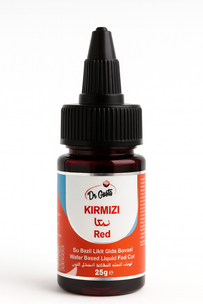 Top Ingrediente Υδατοδιαλυτό υγρό χρωστικό τροφίμων - Κόκκινο - 25 γραμμάρια