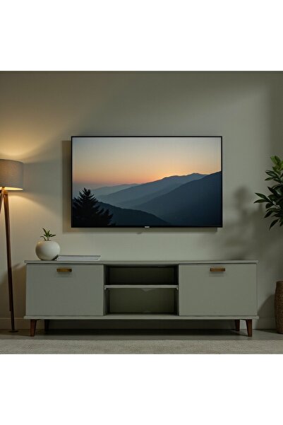 Çatı Home ZETA TV ÜNİTESİ veya SEHPASI KÜL YEŞİLİ