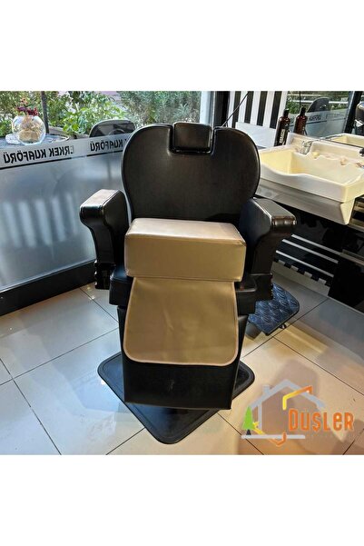 DÜŞLER EV TEKSTİLİ Çocuk Tıraş Koltuğu Yükseltici,Çocuk Berber Koltuğu Traş P...