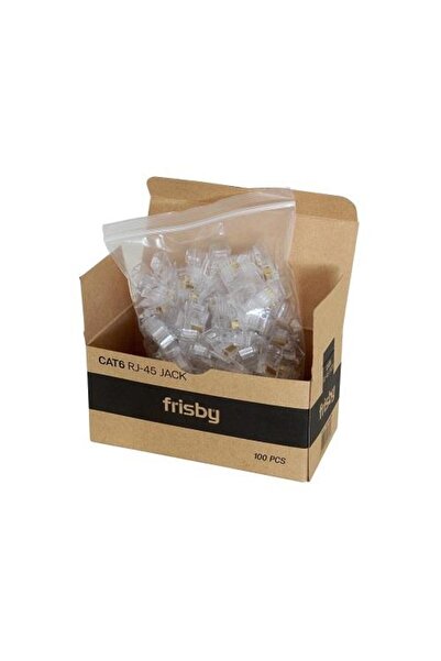 CT STONES Frisby Fnw-Rj4520N Cat6 Rj45 Utp Connector 100 Piece Box