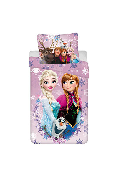 Frozen Disney Frozen Pink-purple bedding set 140×200cm, 70×90 cm
