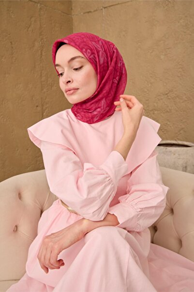 Silk Home Μαλακό βαμβακερό κασκόλ Nehir Pattern