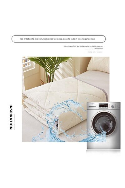 OEM Cotton Bed/Sofa Blanket, 2 Persons, 180x200cm, Grey, Diamond Stitch Pattern