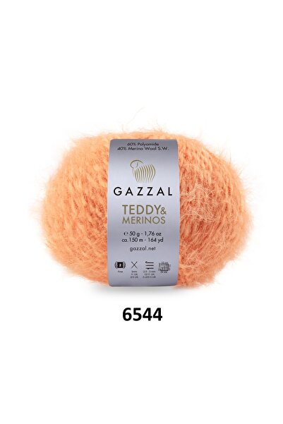 GAZZAL İPLİK Gazzal Teddy Merino Premium Πλεκτικό Νήμα Πολυτελείας 5 Τεμαχίων...
