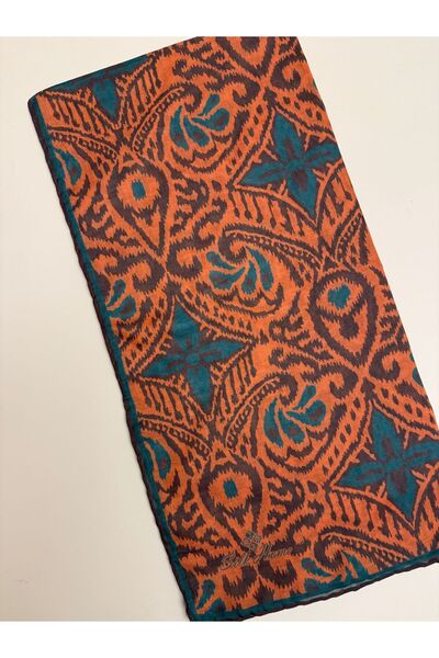 Silk Home Nehir Pattern Soft Cotton Scarf