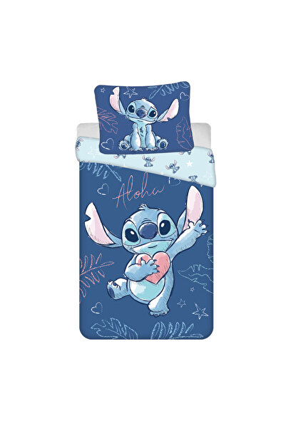 Stitch Disney Lilo and Aloha Blue bed linen 140×200cm, 70×90 cm