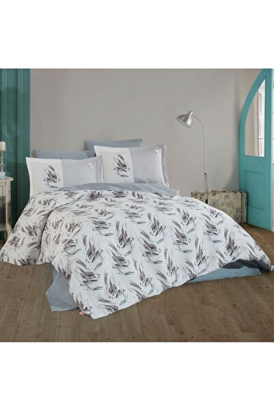 Hobby Одномісний поплінний комплект постільної білизни Estate Taş