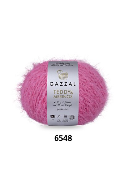 GAZZAL İPLİK Gazzal Teddy Merino Premium Πλεκτικό Νήμα Πολυτελείας 5 Τεμαχίων...