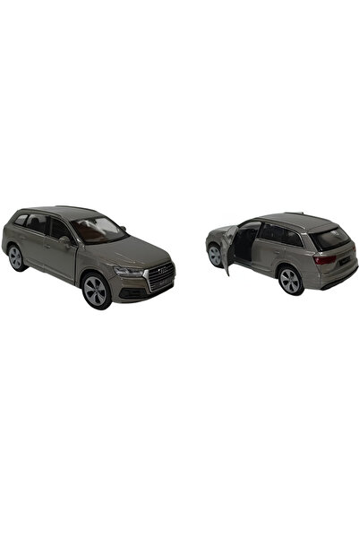 SUDESA OYUNCAK GRİ 12 CM SÜRTMELİ ÇEK BIRAK AUDİ Q7 METAL ARABA 43706D ( ÖN 2...