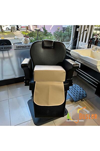 DÜŞLER EV TEKSTİLİ Children's Shaving Chair Booster,Children's Barber Chair Shaving Pouf,Booster Cushion,Children's Hairdresser Cushion