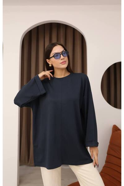 SUN STYLE Women's Comfortable Fit Belted Modal Tunic - Casual & Stylish Combination