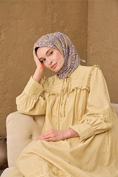 Silk Home Nehir Pattern Soft Cotton Scarf