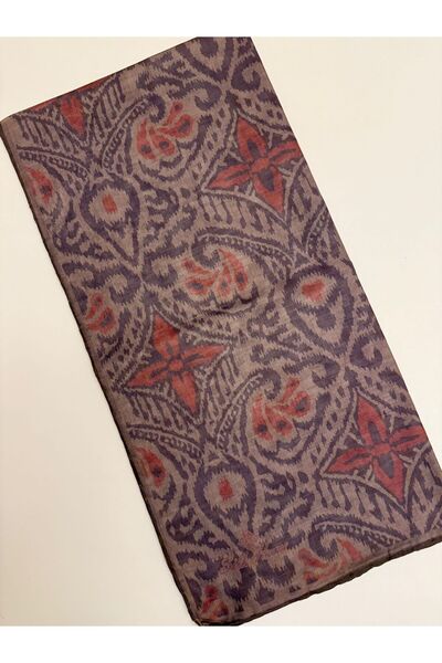 Silk Home Eșarfă din bumbac moale Nehir Pattern