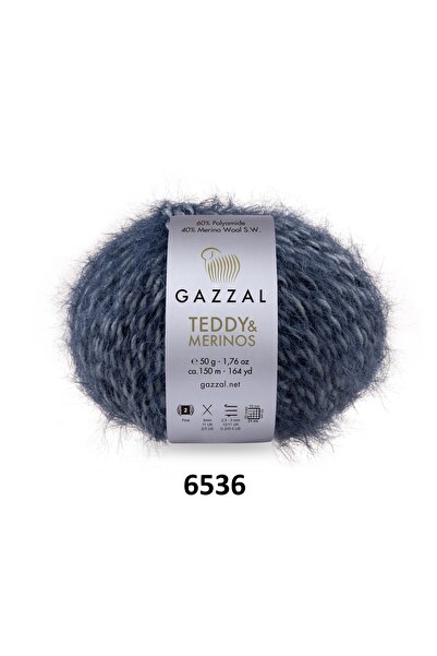 GAZZAL İPLİK Gazzal Teddy Merino Premium Πλεκτικό Νήμα Πολυτελείας 5 Τεμαχίων...