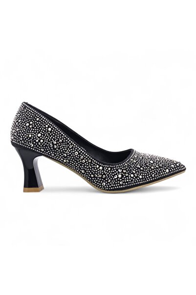 Sunrise Pointed Toe Mid Heel Pump