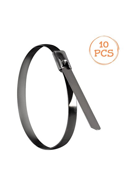 OEM Stainless Steel Metal Cable Clamps 20x0.46cm - 10pcs