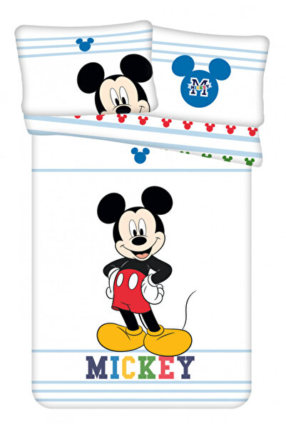 Mickey Mouse Disney Mickey Colors așternuturi pentru copii 100×135cm, 40×60 cm