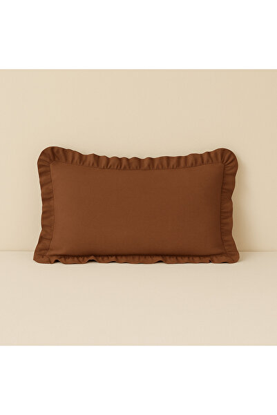 Belomia Home Collection 100% Βαμβακερή Μαξιλαροθήκη με βολάν 50x70 εκ. ~ 1 Τε...