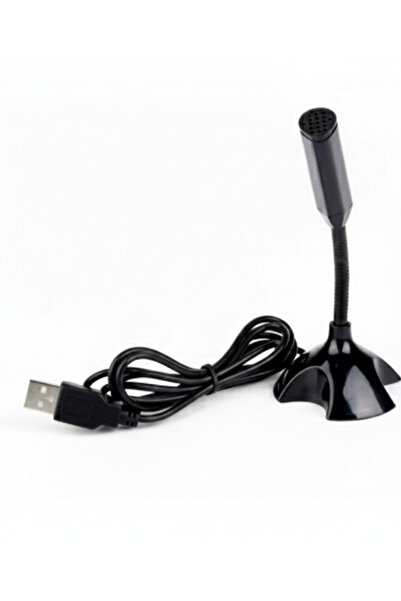Generic USB Condenser Microphone — For Video Calls, Voice Recording & Streaming