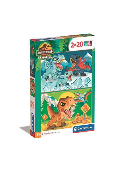 Dinozaur Explorers Puzzle Clementoni 2x20 piese
