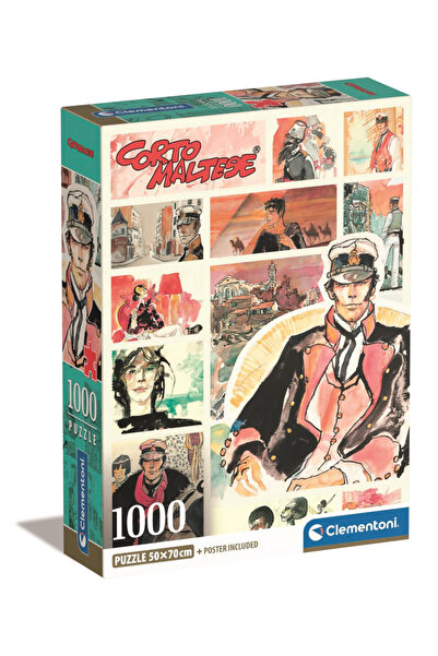 CORTO MALTEDO Anime Captain Corto Maltese Puzzle Compact de 1000 de Piese Cle...