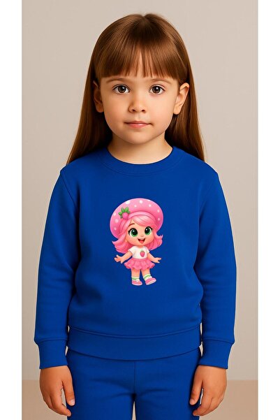 playwear Παιδικό Φούτερ Σετ ΡΟΖ ΜΠΑΡΜΠΙ Με στάμπα για κορίτσια και αγόρια με ...