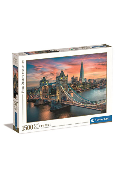 Cities Orașe Twilight Puzzle de 1500 de piese London Clementoni
