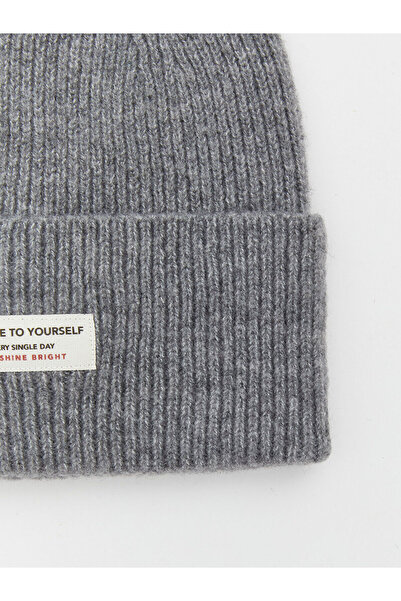 LC Waikiki Vizyon New Season Text Embroidered Women's Beret