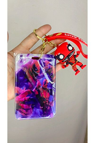 synshop Venom Poisonous Fury Μπρελόκ από σιλικόνη Θήκη για κάρτες Τσάντα Στολ...