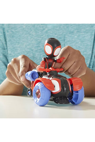 Hasbro Marvel Spidey and Friends Set – Miles Morales Car and Figure