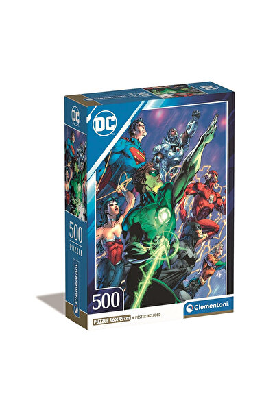 Justice League Liga Dreptății Puzzle Clementoni de 500 de piese