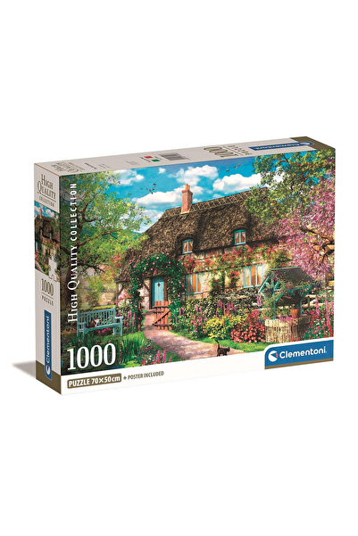 Cities Пъзел Cities Magic Garden Old House 1000 части Clementoni
