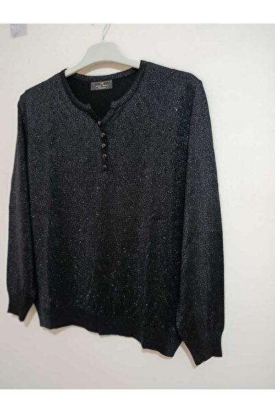 anne moda ankara Ανώτερης ποιότητας, Στάνταρ μέγεθος, Μακρύ μανίκι, Μείγμα βαμβακιού και ακρυλικού, Κομψό, Πλεκτό πουλόβερ/μπλούζα