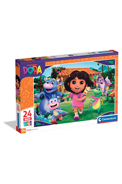 Dora the Explorer Dora Exploratoarea Adventure Puzzle maxi 24 piese Clementoni
