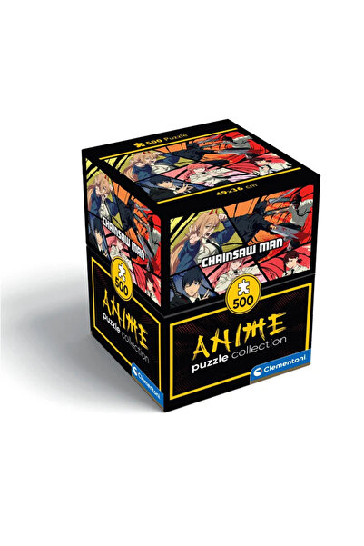 Ripper Chainsaw Man Devil Hunter Puzzle Cube 500 de piese Clementoni